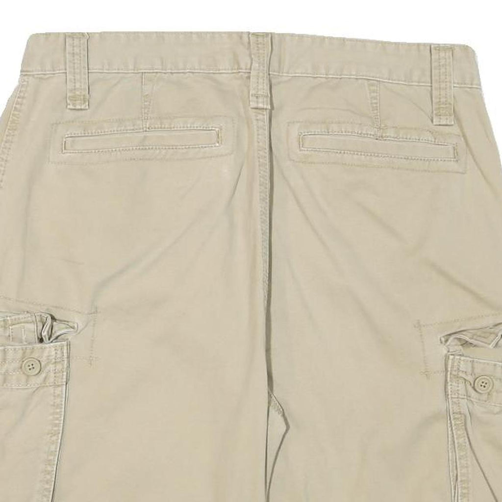 NAUTICA Mens Shorts Beige Casual Cargo Size L W36 Cotton Blend Summer
