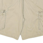 NAUTICA Mens Shorts Beige Casual Cargo Size L W36 Cotton Blend Summer