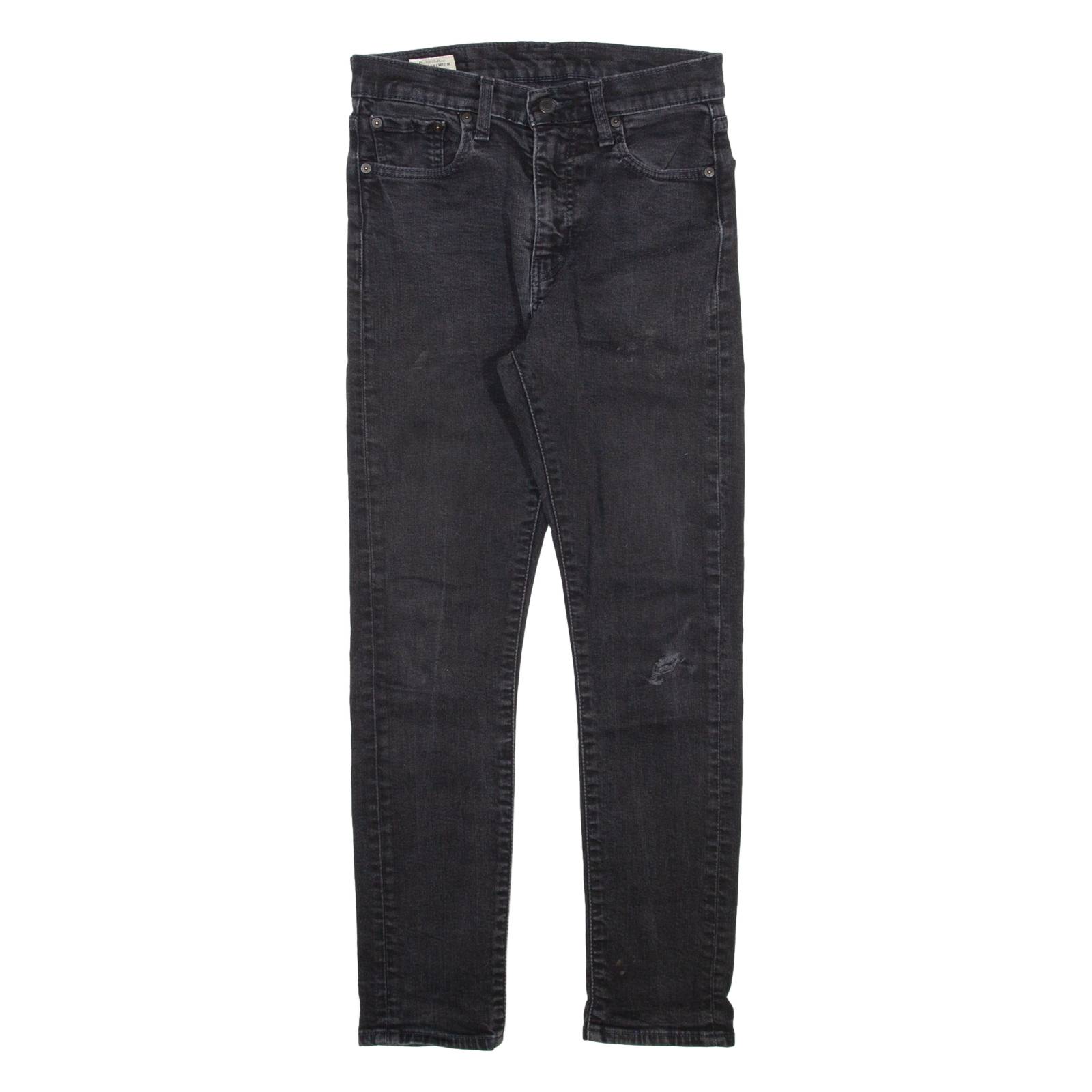 LEVI'S 510 Big E Mens Jeans Grey Slim Skinny W28 L27