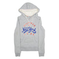 TOMMY HILFIGER Womens Grey Hoodie 90s S