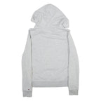 TOMMY HILFIGER Womens Grey Hoodie 90s S