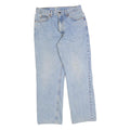 LEVI'S Mens Regular Fit Blue Denim Straight Jeans W30 L28 Classic Cotton Zip