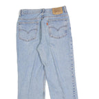 LEVI'S Mens Regular Fit Blue Denim Straight Jeans W30 L28 Classic Cotton Zip