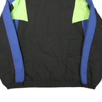 DISCOVERY CIRCLE Mens Black & Blue Jacket 2XL Polyester Blend Zip Cold Weather