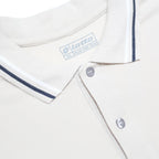 LOTTO Mens Beige Polo Shirt 2XL Cotton Blend Short Sleeve Classic Fit