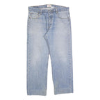 LEVI'S 501 Mens Regular Fit Straight Denim Light W36 L28 Classic Button Fly