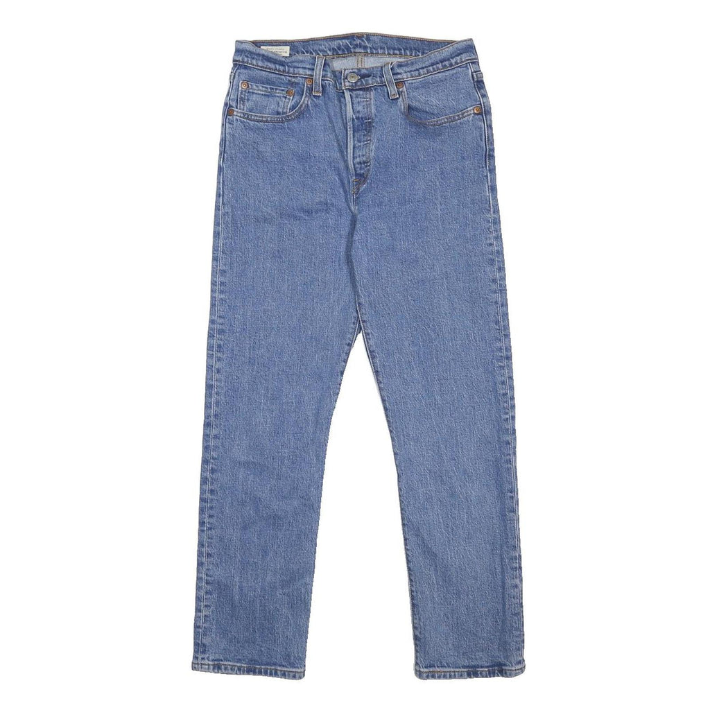LEVI'S 501 BIG E Womens Jeans Blue Regular Straight Denim Medium W28 L28 Classic