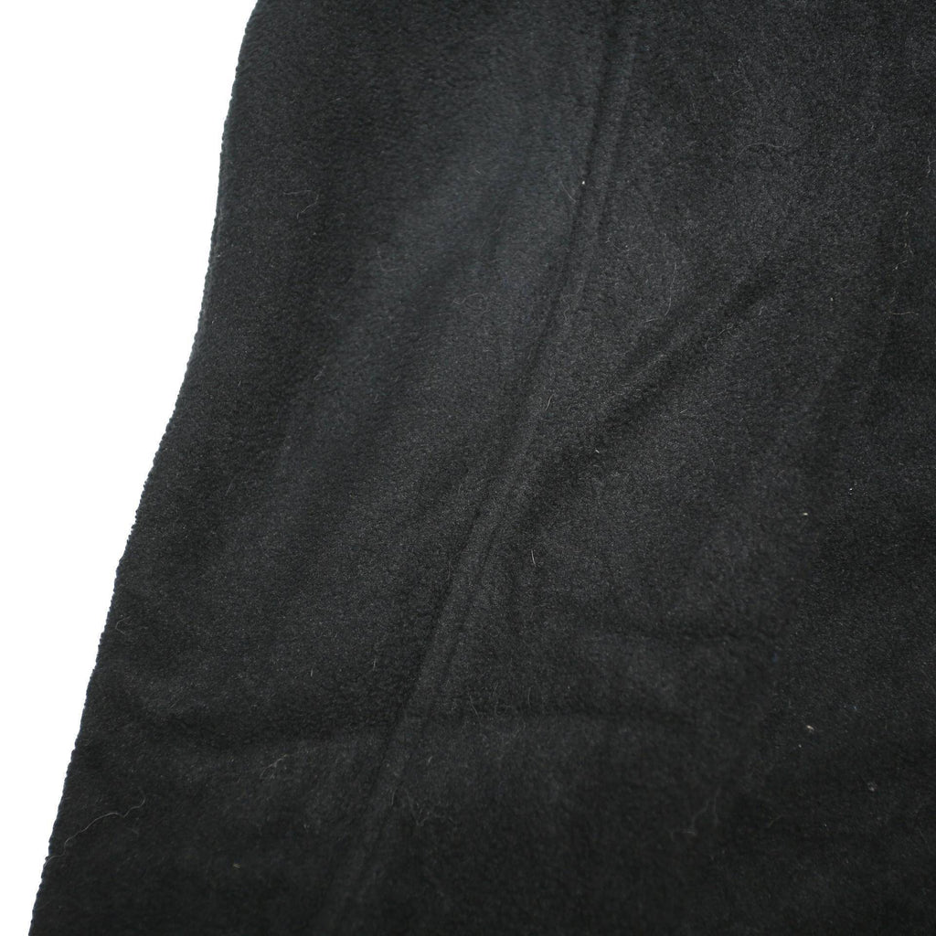 THE NORTH FACE Mens Black Outdoor Jacket L Polyester Blend Zip Fleece
