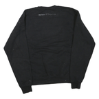 CHAMPION Mens Black Sweatshirt M Crew Neck Racism Has No Home Here Graphic