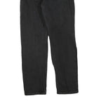 CARHARTT Womens Regular Black Denim Jeans W32 L30 Zip Pockets Casual Workwear