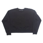 DKNY Cropped Womens Sweatshirt Black M
