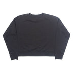 DKNY Cropped Womens Sweatshirt Black M