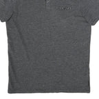 TED BAKER Mens Grey Polo Shirt S Short Sleeve Geometric Collar Casual Top