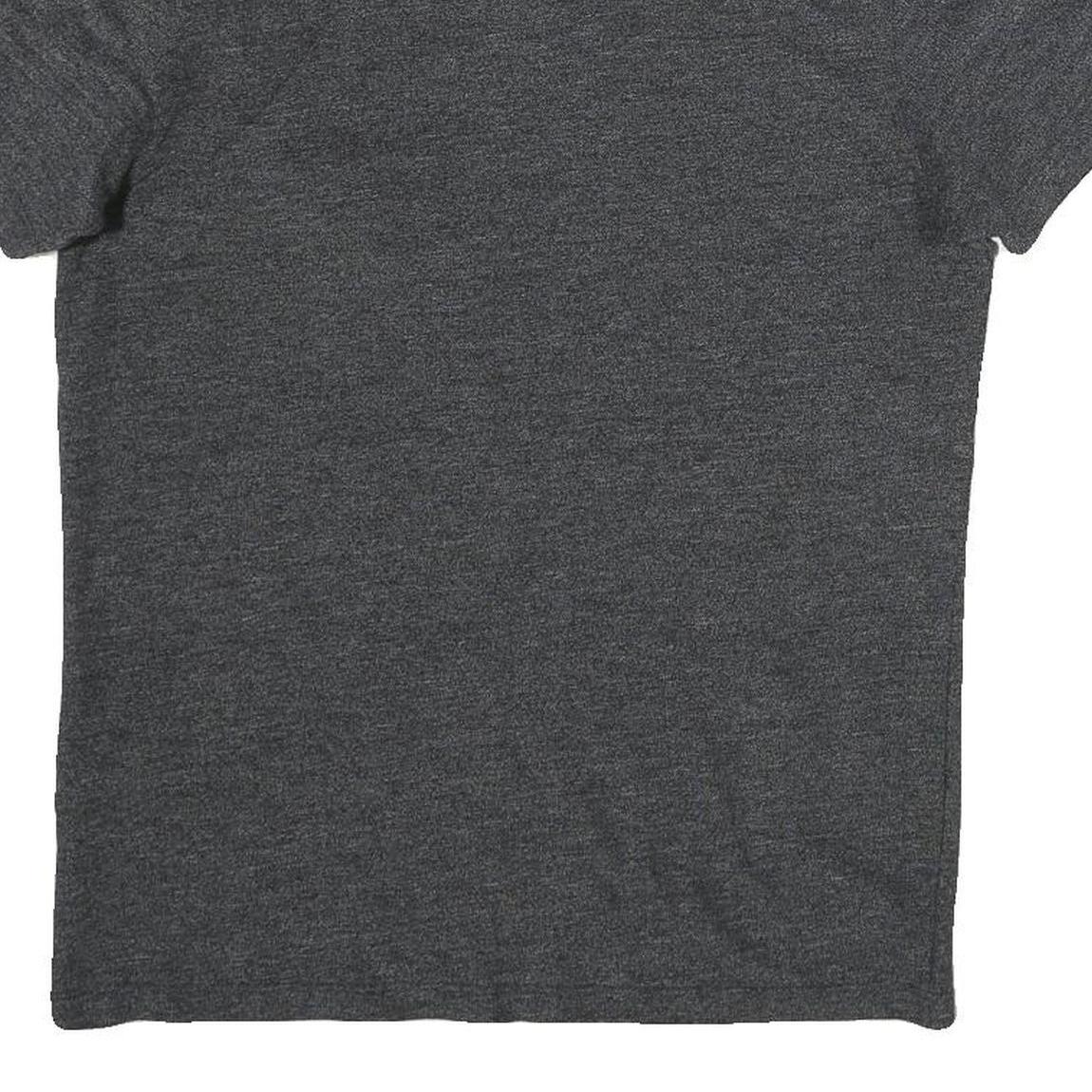 TED BAKER Mens Grey Polo Shirt S Short Sleeve Geometric Collar Casual Top