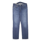 LEVI'S Mens Jeans Blue Regular Straight Denim Medium W32 L30 Classic Zip Cotton