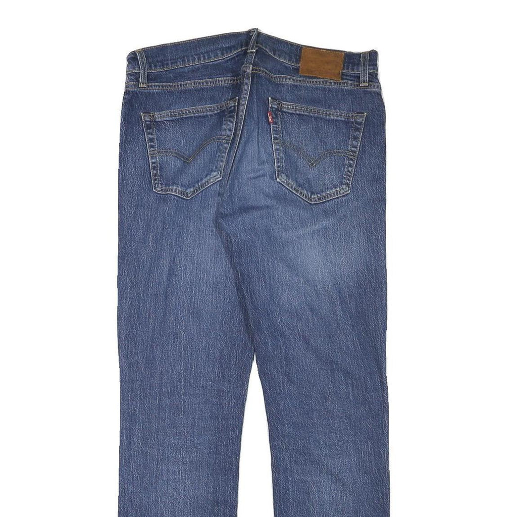 LEVI'S Mens Jeans Blue Regular Straight Denim Medium W32 L30 Classic Zip Cotton