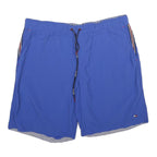 TOMMY HILFIGER Mens Shorts Blue Casual L W34 Lightweight Quick Dry