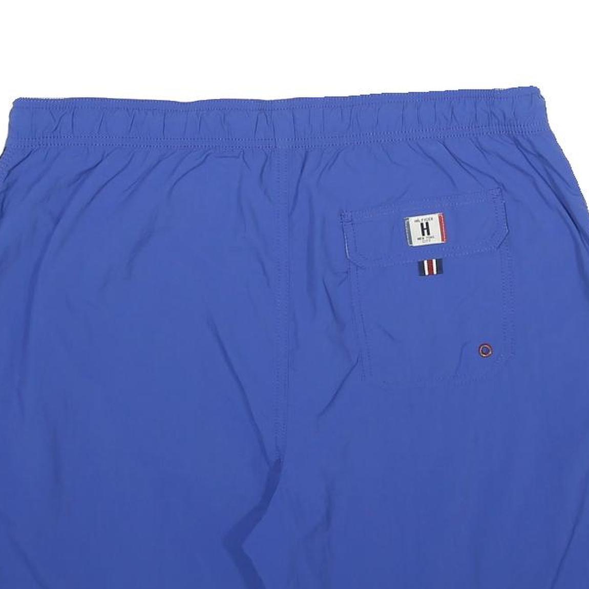 TOMMY HILFIGER Mens Shorts Blue Casual L W34 Lightweight Quick Dry