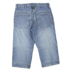 G-STAR Mens Denim Blue Casual Shorts M W32 Cotton Blend Relaxed Fit