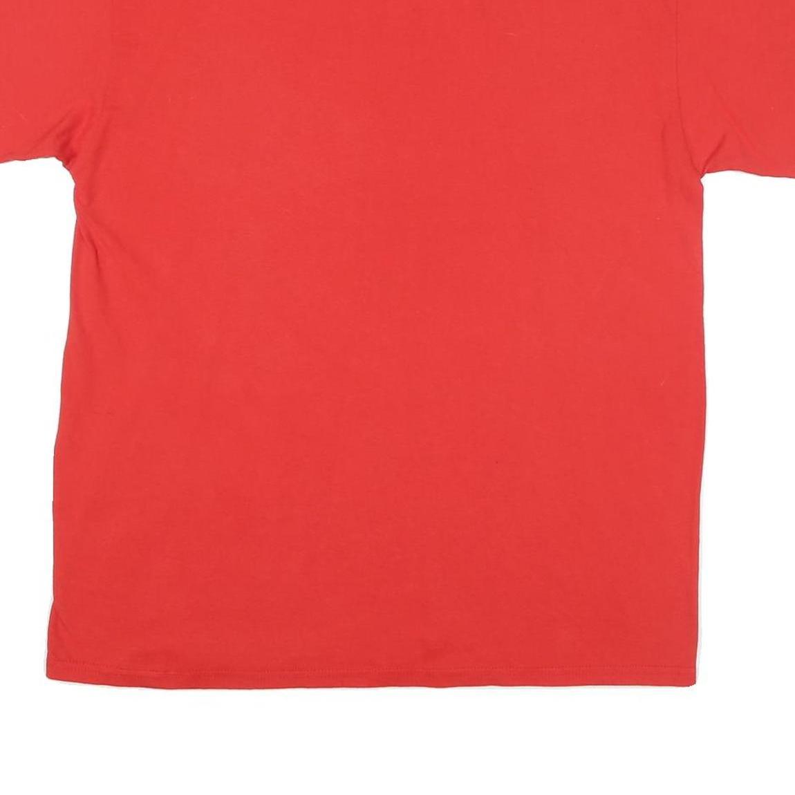 MLB Mens Red St Louis Cardinals Graphic T-Shirt L Short Sleeve Crew Neck