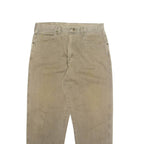 WRANGLER Mens Trousers Beige Regular Tapered W34 L30