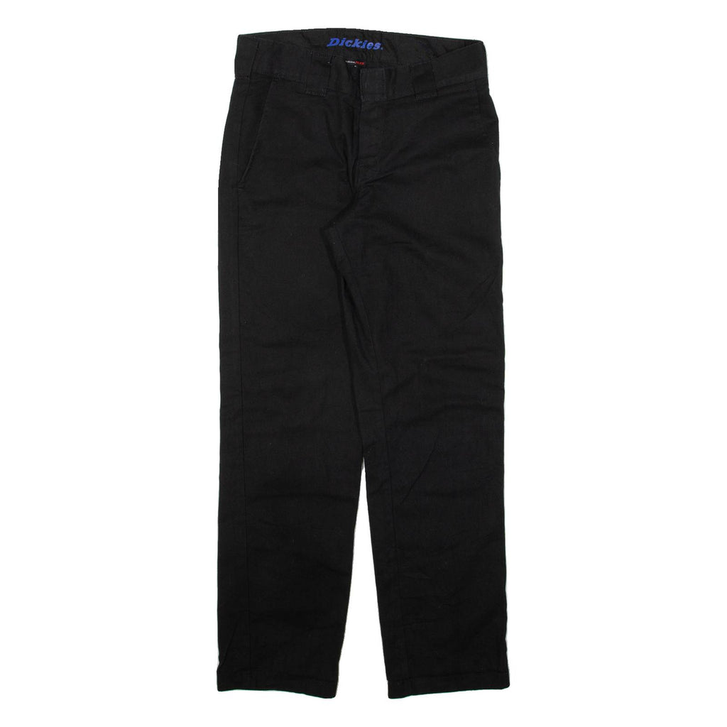 DICKIES Mens Trousers Black Regular Straight W28 L29
