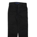 DICKIES Mens Trousers Black Regular Straight W28 L29
