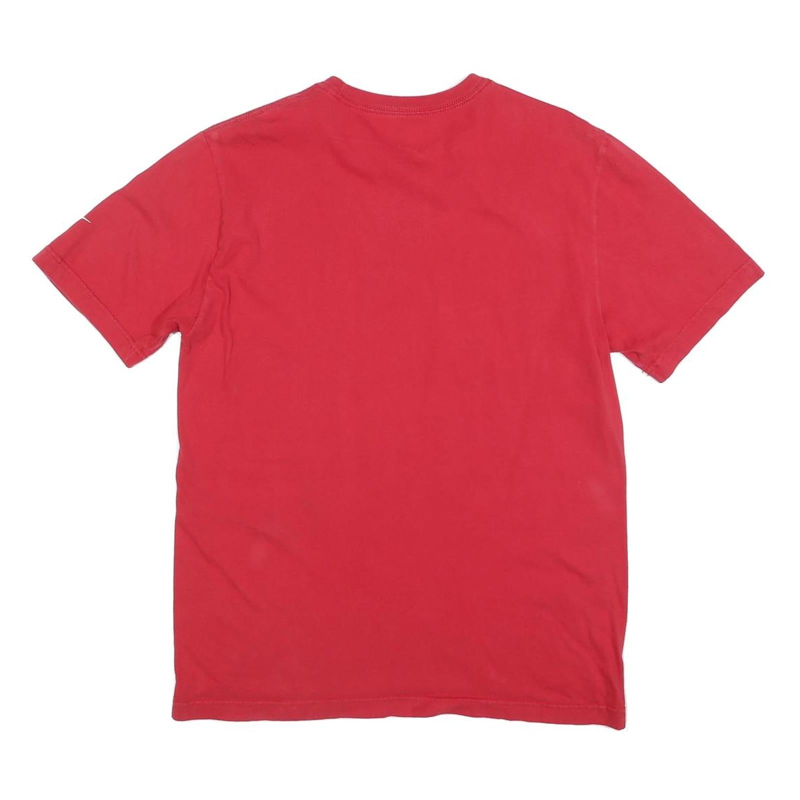 NIKE Mens Red 2012 Conference Champions Graphic T-Shirt M Short Sleeve Crew Neck