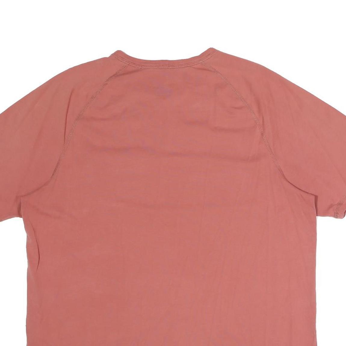 CARHARTT Womens Rust Orange Pocket T-Shirt L Short Sleeve Crew Neck Workwear