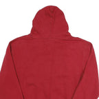 PRESSBOX Mens Red Indiana Hoosiers Pullover Hoodie L Cotton Blend
