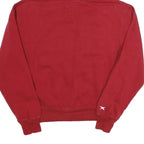 PRESSBOX Mens Red Indiana Hoosiers Pullover Hoodie L Cotton Blend