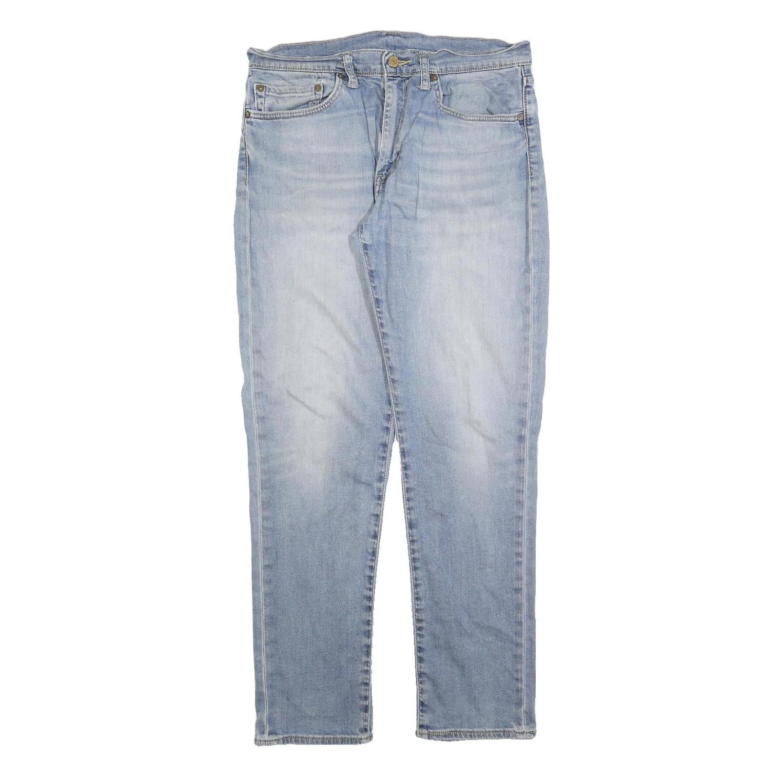 LEVI'S 511 Slim Mens Jeans Blue Slim Skinny Denim Light W34 L32 Casual Stylish