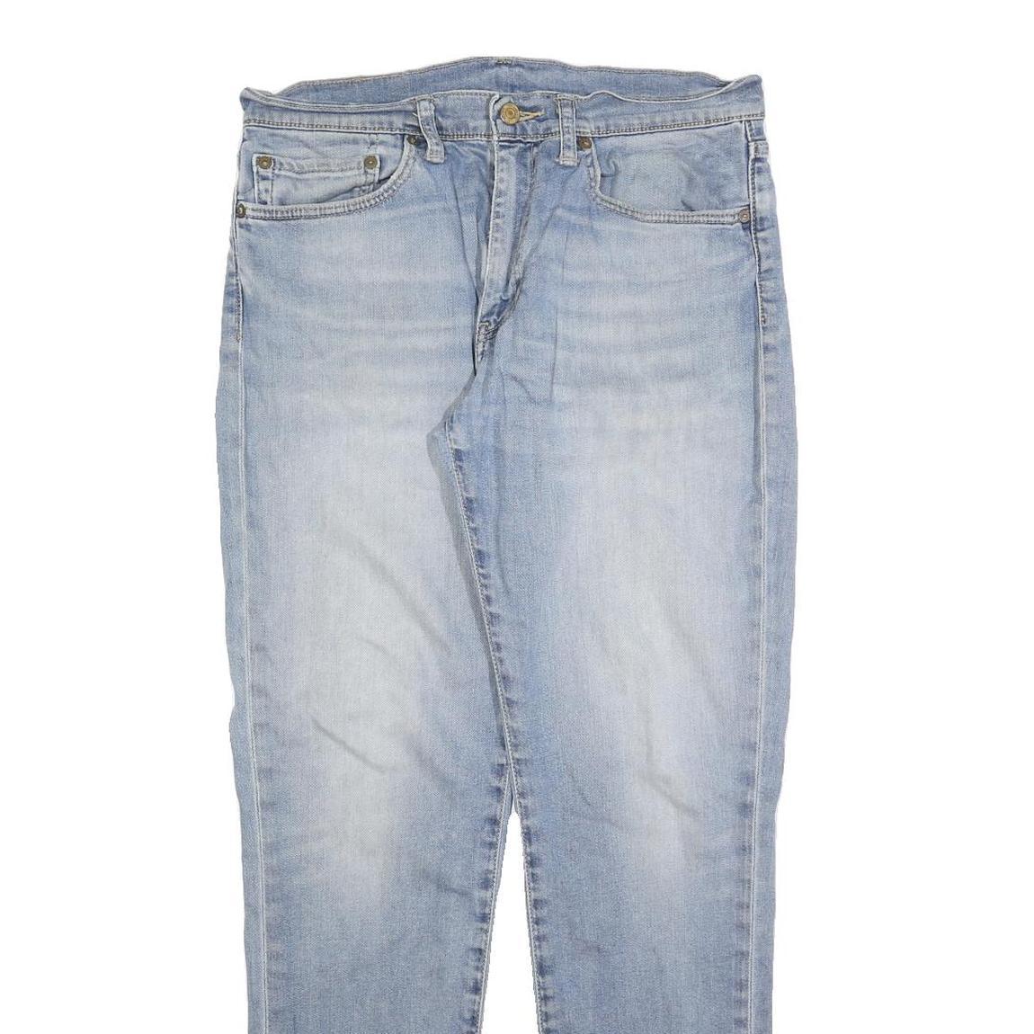 LEVI'S 511 Slim Mens Jeans Blue Slim Skinny Denim Light W34 L32 Casual Stylish