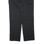 DICKIES Mens Polyester Blend Black Regular Fit Straight Trousers W40 L34