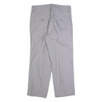 LEVI'S Womens Trousers Grey Regular Straight W32 L25