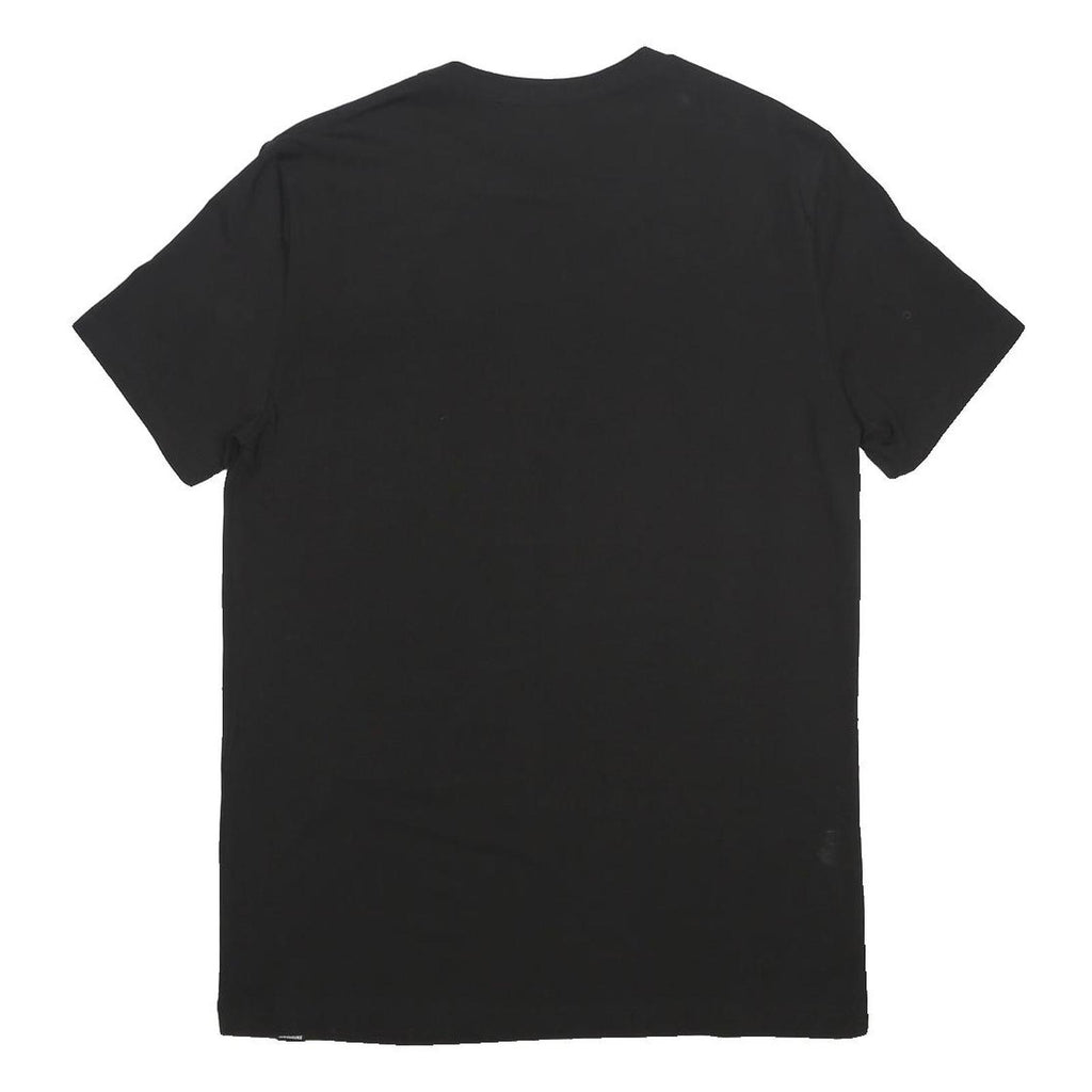 LOVE MOSCHINO Mens Black Graphic T-Shirt S Short Sleeve Crew Neck