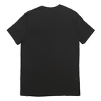 LOVE MOSCHINO Mens Black Graphic T-Shirt S Short Sleeve Crew Neck