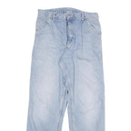 CARHARTT Mens Regular Fit Light Blue Denim Jeans W30 L32 Casual Workwear