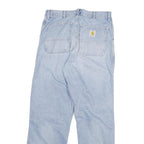 CARHARTT Mens Regular Fit Light Blue Denim Jeans W30 L32 Casual Workwear
