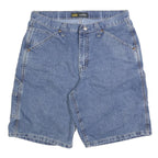 LEE Mens Shorts Blue Casual Denim L W34 Pocketed Classic Fit