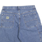 LEE Mens Shorts Blue Casual Denim L W34 Pocketed Classic Fit