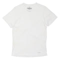 CALVIN KLEIN Mens White Plain T-Shirt S Short Sleeve Crew Neck Classic Cotton