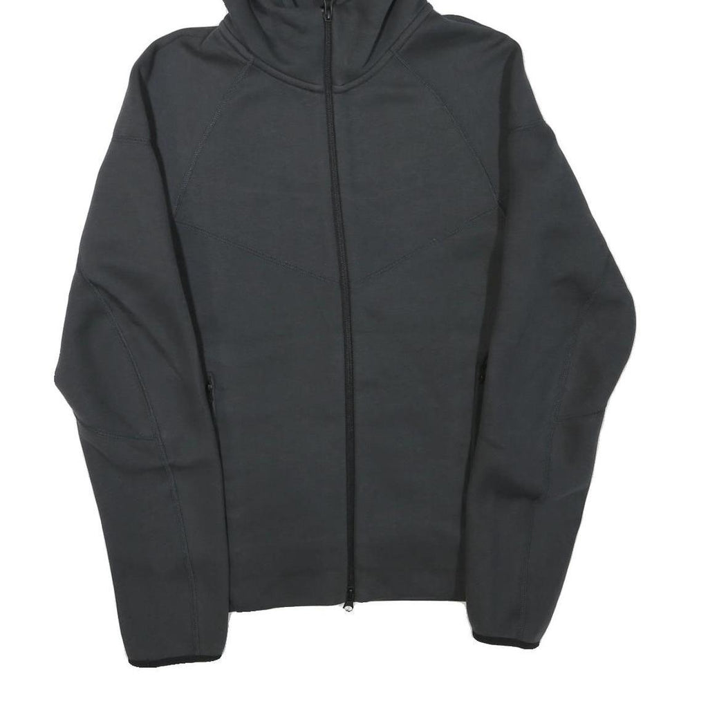 NIKE Mens Black Pullover Hoodie XS Lightweight Zip-Up Sports Sweatshirt