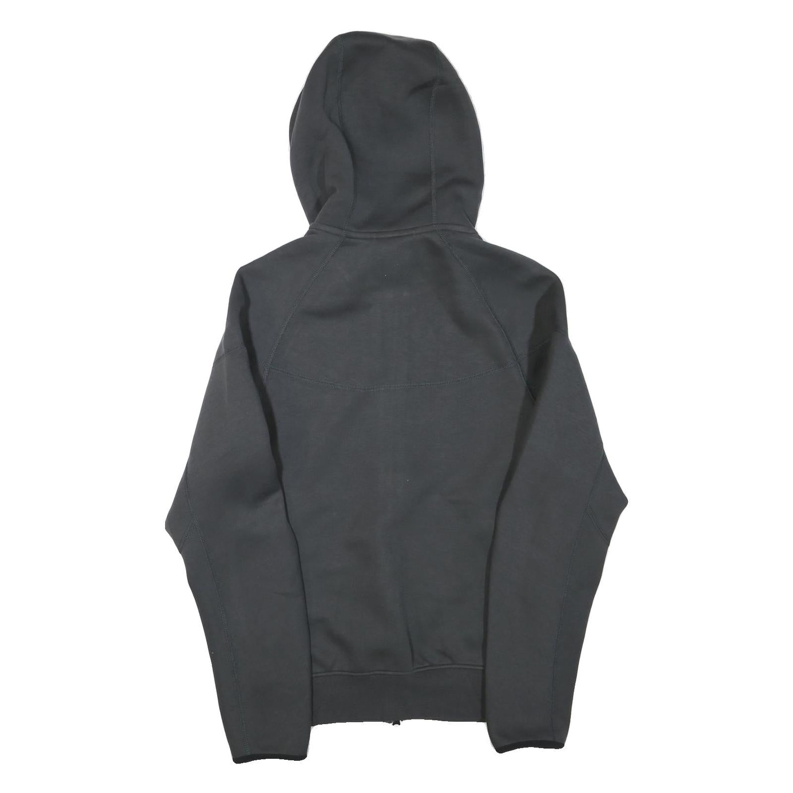 NIKE Mens Black Pullover Hoodie XS Lightweight Zip-Up Sports Sweatshirt