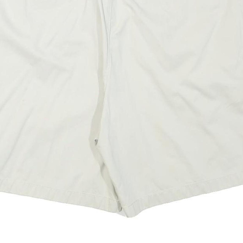 TOMMY HILFIGER Mens White Casual Shorts XL W36 Cotton Blend Comfort Lightweight