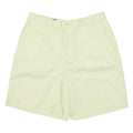 LANDS END Womens Chino Shorts Yellow Classic M W32