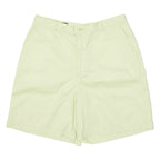 LANDS END Womens Chino Shorts Yellow Classic M W32