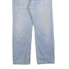 LEVI'S 505 Mens Jeans Blue Regular Straight Denim Light W34 L29 Classic Zip