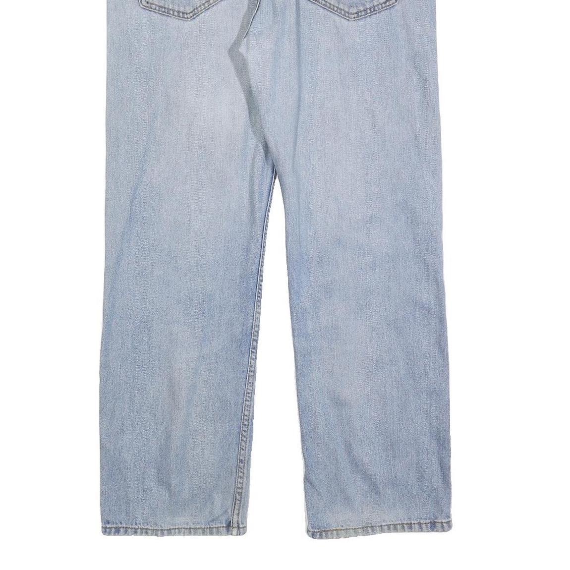 LEVI'S 505 Mens Jeans Blue Regular Straight Denim Light W34 L29 Classic Zip