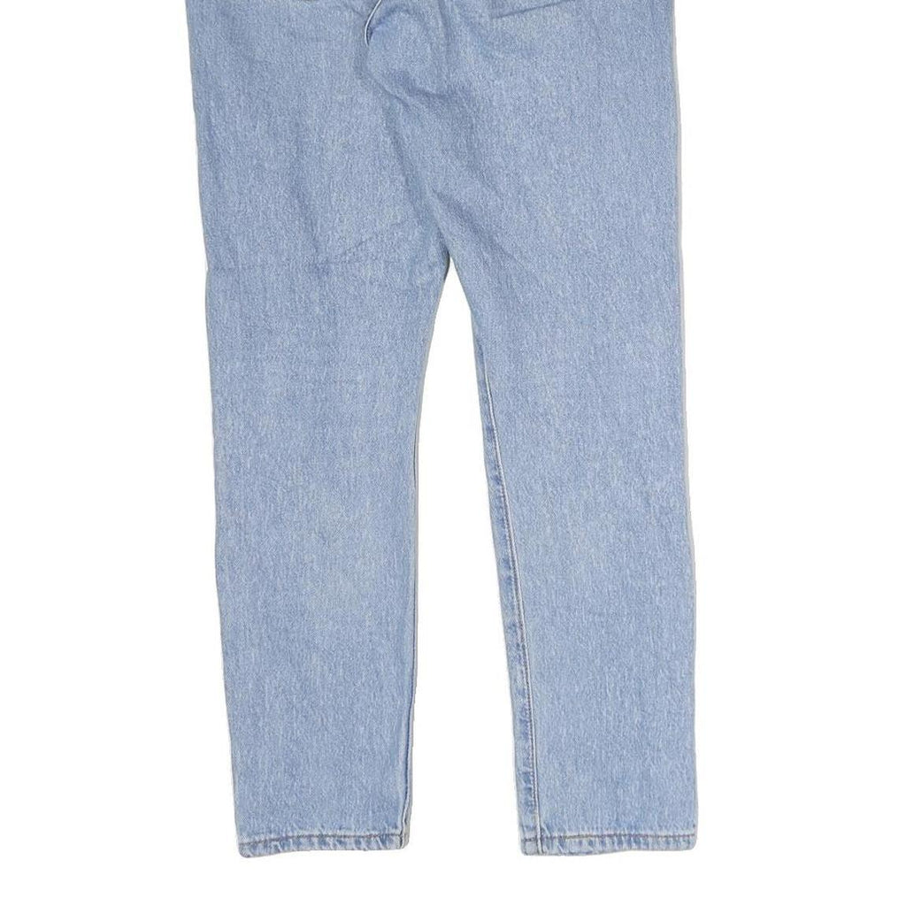 LEVI'S 501S Mens Jeans Blue Regular Straight Denim Light W28 L27 Classic Fit